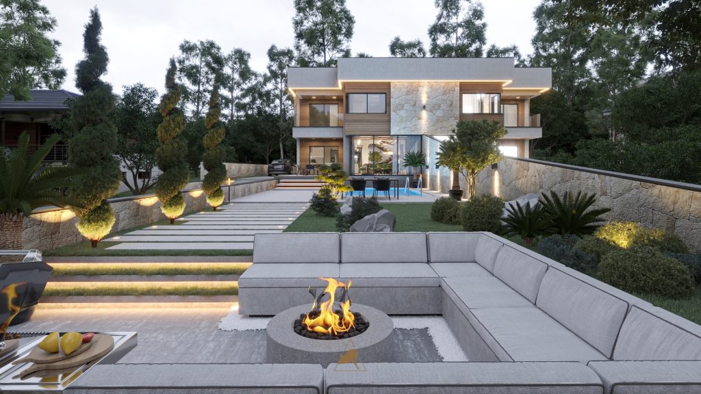 Custom-Designed Twin Villas for Sale in Foça, İzmir