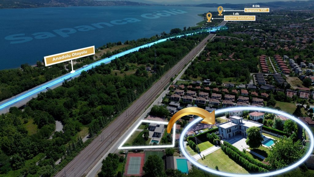 Luxury Detached Mansion in Kırkpınar, Sapanca